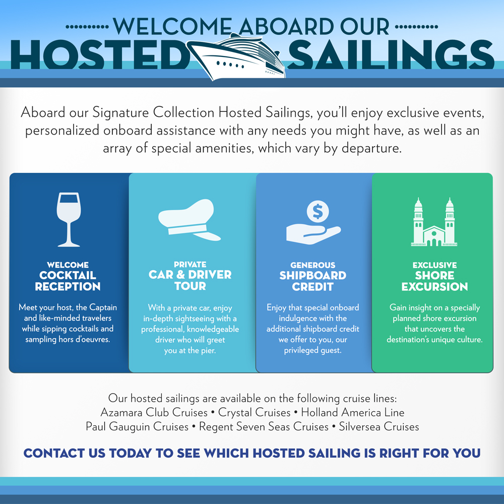 hosted sailings infographic