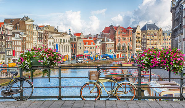 Amsterdam canals, Netherlands
